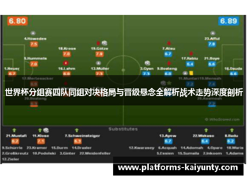 世界杯分组赛四队同组对决格局与晋级悬念全解析战术走势深度剖析 世界杯分组赛四队同组对决格局与晋级悬念全解析战术走势深度剖析